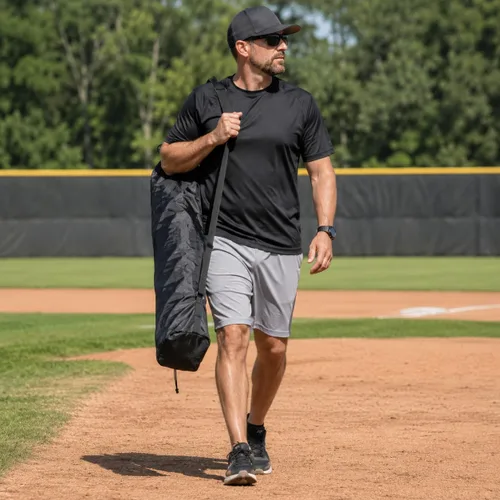 Vista 5 de Sistema de Entrenamiento de Lanzamiento Suave Louisville Slugger, Negro
