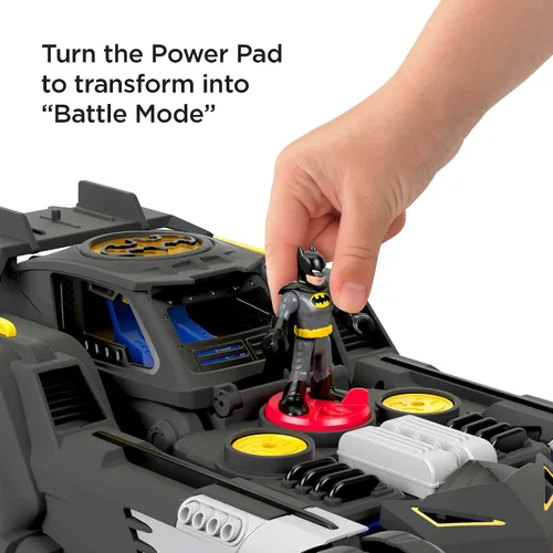 Vista 9 de Fisher-Price Imaginext DC Super Friends Transformando Batmobile R/c