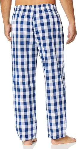 Vista 2 de Nautica Mens Soft Woven 100 Cotton Elastic Waistband Sleep Pajama Pant