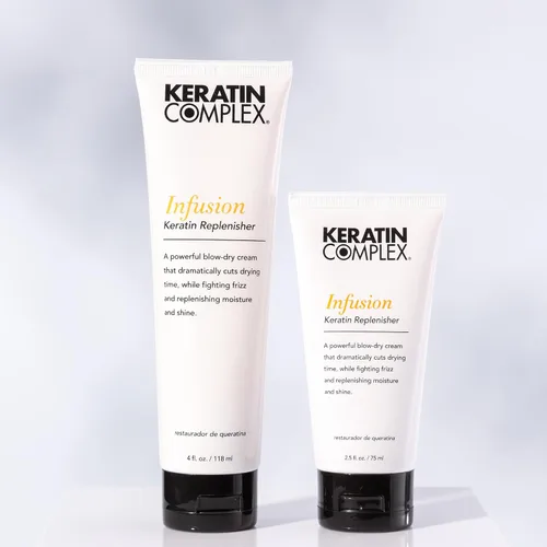 Vista 2 de Keratin Complex - Reabastecedor de queratina de infusión - 2.5 fl oz y 4 onzas, paquete de 2