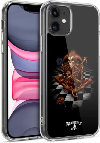 Vista 34 de Head Case Designs Funda de gel con licencia oficial de Alchemy Gothic 13 Dagger Illustration [protección de grado militar] compatible con Apple