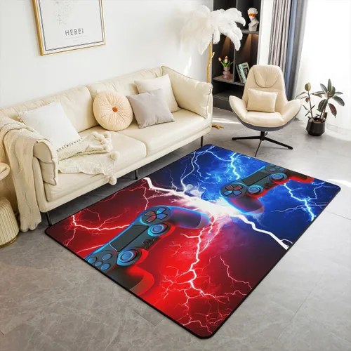 Vista 17 de Erosebridal Cowboys - Alfombra antideslizante de 3 x 5 pies, alfombra de caballos occidentales, tapete decorativo para interiores, montañas