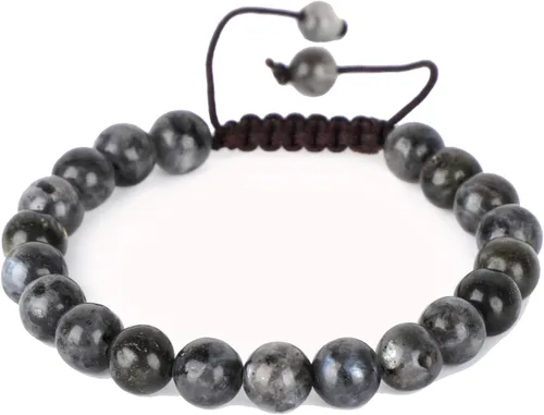 Vista 7 de AD Beads Pulseras de piedras preciosas unisex de 0.315 pulgadas (0.315 in), macramé curativo ajustable de 7 a 9 pulgadas Usa esta pulsera