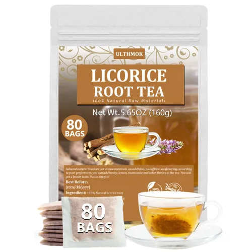 Vista 16 de Bolsas de té de raíz de bardana premium, 60 bolsas de té/6.4 onzas, té de bardana 100% natural, sin aditivos, sin cafeína.