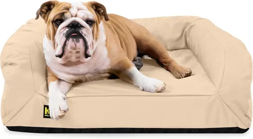 Vista 14 de K9 Ballistics Cama ortopédica resistente para perros con cojín pequeño, lavable, duradera y resistente al agua, hecha para perros de juguete y Negro
