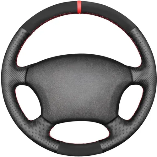 Vista 8 de MEWANT Funda para volante para Toyota Tacoma Tundra 4Runner Sienna Highlander Sequoia Land Cruiser Prado 120 Land Cruiser Hilux LS400 GX GX470