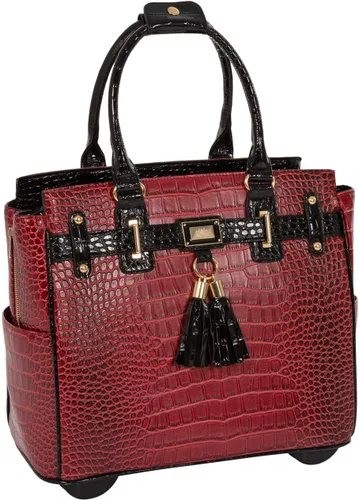 Vista 8 de JKM & Company Rolling Laptop Bag for Women Designer Wheeled Briefcase Fits 13-17" Laptops Office Travel Computer Case