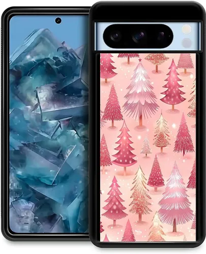 Vista 140 de Funda compatible con Google Pixel 4A 5G, Nochebuena, Google Pixel 4A 5G, delgada, suave, a prueba de golpes, TPU para mujeres y niñas, niños, funda