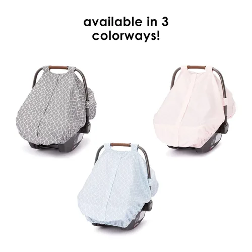 Vista 7 de Diono Funda para asiento de automóvil infantil, toldo universal de protección contra la intemperie para bebé, ajustable y transpirable con red