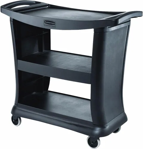 Vista 4 de Rubbermaid Commercial Products Xtra - Carrito utilitario con ruedas, capacidad de 300 libras, 20 pulgadas de ancho x 40-5/8 pulgadas de profundidad