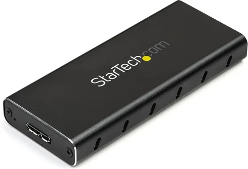 Vista 3 de StarTech M.2 NVMe SSD, USB-C 10 Gbps, 1 GB/s, aluminio (M2E1BMU31C)