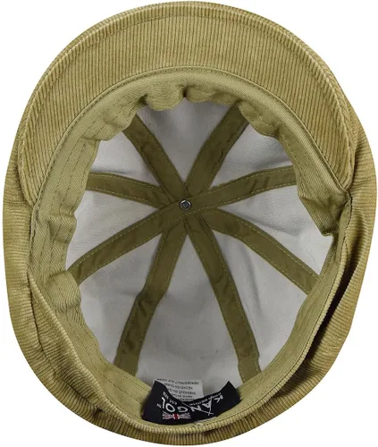 Vista 10 de Kangol Sombrero Hawker Cord - BlackBerry/XL Newsboy