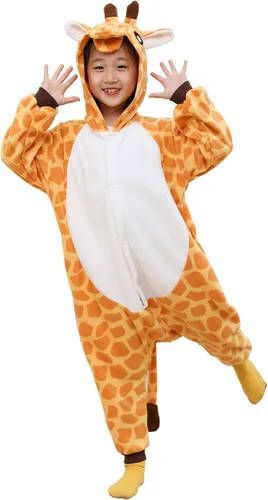 Vista 4 de Pijama unisex de animales para niñas, disfraz de cosplay de anime, regalos de Halloween