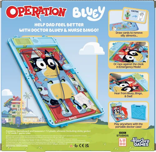 Vista 12 de Hasbro Gaming Operación BLUEY