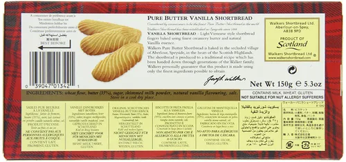 Vista 6 de Walkers Shortbread Vanilla 5.3 OZ (Paquete de 12) 12