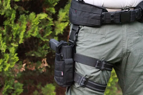 Vista 4 de Fundas tácticas para pistolas, ligeras y duraderas. Se pueden utilizar como funda de combate, de servicio o de transporte abierto. Para Glocks
