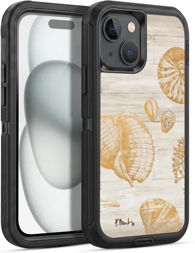 Vista 183 de Head Case Designs Officially Licensed Paul Brent Agate Mermaid Coastal Gel Armor Case [Military Grade Drop Protection] Compatible with Apple iPhone
