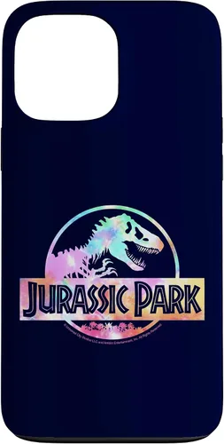 Vista 23 de Funda con logotipo para iPhone 16 Jurassic Park Tie Dye Fill