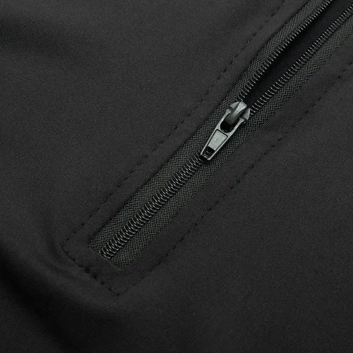 Vista 4 de SEFTETL Camisa de compresión de manga larga con cremallera de 12 para hombre