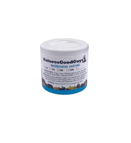 Vista 3 de Natures Good Guys - Amblyseius swirskii (4.000 ácaros por botella)
