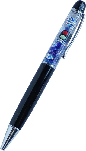 Vista 18 de Bolígrafos Divertidos de Alienígena Lindos Flotadores Líquido Flotante Escritura Diario Oficina Bolígrafo Regalo Único Para Mujeres Hombres