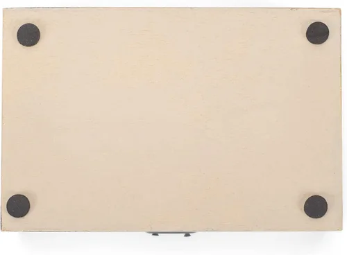 Vista 4 de Cottage Garden Memories Moments White Wash Butterfly Tree Petite Decoupage - Caja de música que reproduce un mundo maravilloso