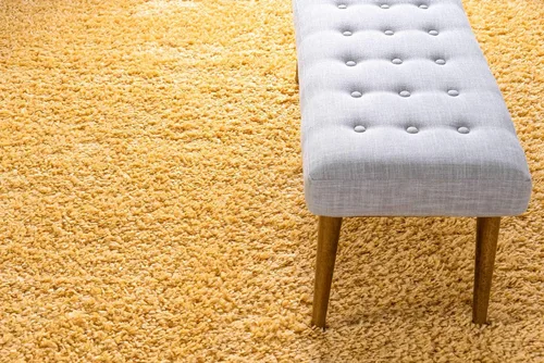 Vista 426 de Unique Loom Colección Davos Shag - Alfombra Lino
