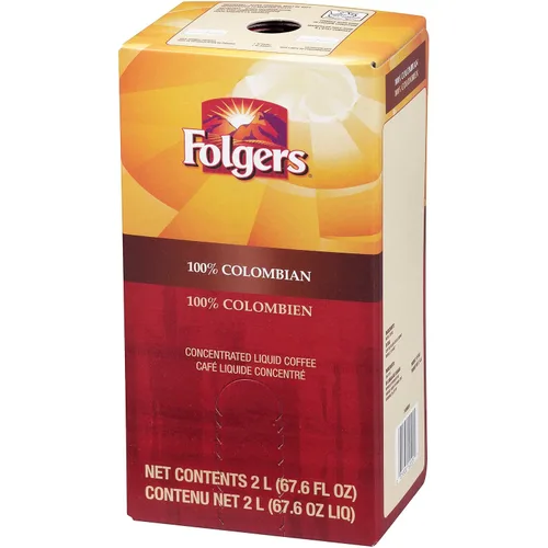 Vista 2 de Folgers Café líquido 100% colombiano, 2 litros - paquete de 2