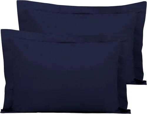 Vista 80 de FLXXIE Juego de 2 fundas de almohada estándar de microfibra, resistentes a la decoloración, a las arrugas y al encogimiento, fundas de almohada