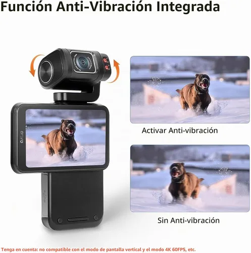 Vista 6 de ORDRO Videocámara M3 5K, cámara de mano de visión nocturna WiFi IR para YouTube, cámara de video UHD 4K con pantalla táctil abatible de 3.5