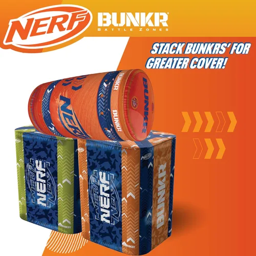 Vista 15 de NERF BUNKR Battle Royale - Búnker inflable Battlezone