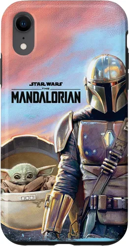 Vista 25 de Star Wars The Mandalorian The Child Painting - Carcasa para iPhone 17
