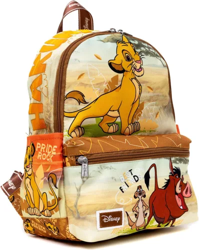 Vista 2 de Wondapop Mochila de nailon Lion King de 13", Rey León, Mochilas Tradicionales
