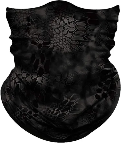 Vista 27 de Obacle Máscara Facial Sin Costuras Rave Bandana Hombres Mujeres para Protección contra Polvo Sol Viento Plátano hoja verde