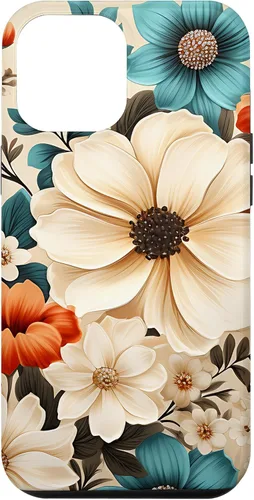 Vista 6 de Funda para iPhone 14 Mixed Flower Bouquet Floral Pattern Wildflowers