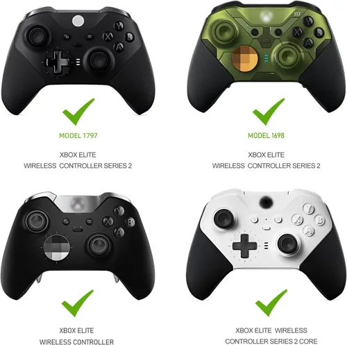 Vista 2 de Elite Series 2 Paletas - Accesorios para Xbox Elite Controller Series 2 Core, pieza de repuesto de acero inoxidable para Xbox One Elite Controller