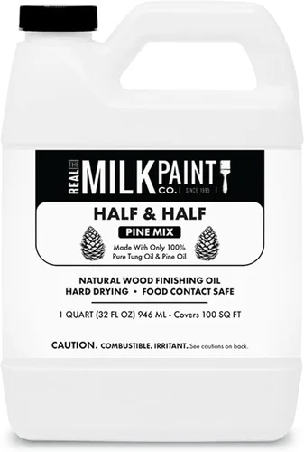 Vista 9 de Half & Half Galón 32 onzas 16 onzas Real Pintura de leche