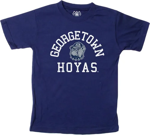 Vista 138 de Wes and Willy Camiseta de algodón orgánico de manga corta para niños de la NCAA