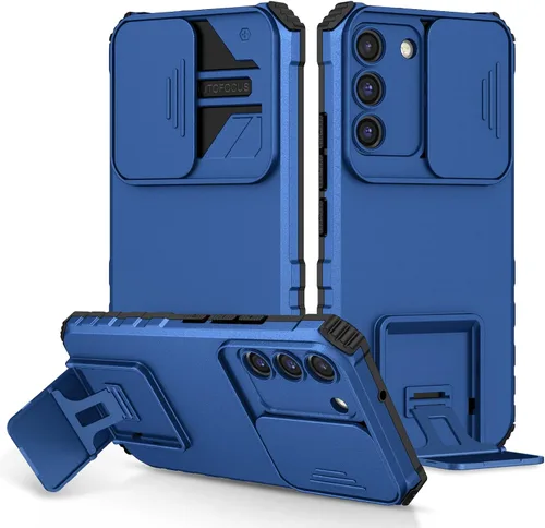 Vista 101 de Funda compatible con Samsung Galaxy M13 5G/A04 Dimensional Soporte Ventana Corredera Teléfono Móvil Funda Protectora a Prueba de Golpes para Samsung
