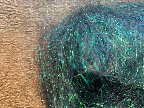 Vista 3 de Heidifeathers Angelina Fibres (verde oscuro)