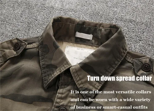 Vista 3 de Admitted &Feeling Camiseta táctica de camuflaje BDU para hombres, camisas militares para hombres, táctica, carga, pesca, senderismo, trabajo, TDU