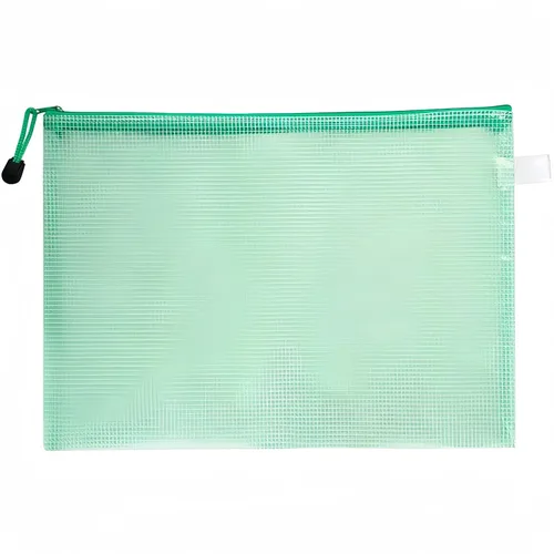 Vista 10 de Carteras de plástico A3 con cierre de cremallera, de malla, para documentos, carpetas de documentos, bolsillos de plástico, con cremallera, para Azul