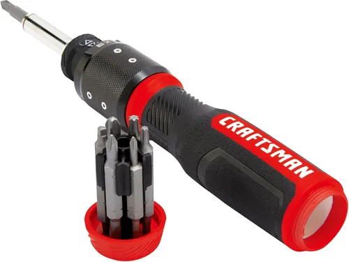 Vista 3 de CRAFTSMAN Destornillador de trinquete SpeedDrive de 15 piezas (CMHT68134)