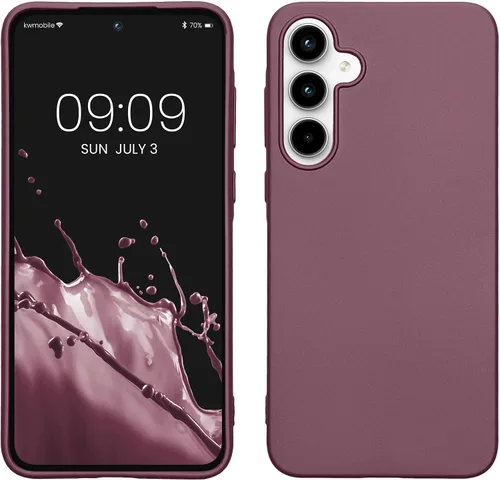 Vista 101 de kwmobile Funda compatible con Samsung Galaxy A12 - Funda protectora de silicona TPU suave y delgada - Azul Báltico Azul (Baltic Blue)