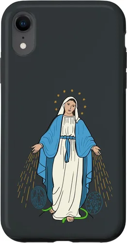 Vista 25 de Nuestra Señora de Gracia - Funda Milagrosa Virgen de la Medalla para iPhone 17