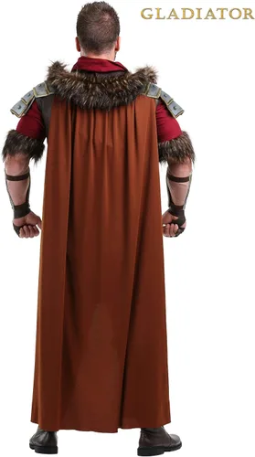 Vista 5 de Disfraz de armadura de gladiador romano para hombre