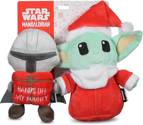 Vista 16 de Star Wars para Mascotas Figura de Peluche GROGU de 10" Calcetín Juguete Madriguera The Mandalorian Holiday Pet Products GROGU El Niño Juguete