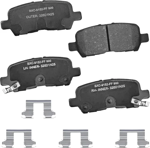 Vista 244 de Pastillas de freno Bendix Premium SBC21 para Alfa Romeo Alfetta, Berlina, Duetto 1600, GTA, GTC, GTV, GTZ, Giulia, Montreal, Spider, TZ, BMW 2000