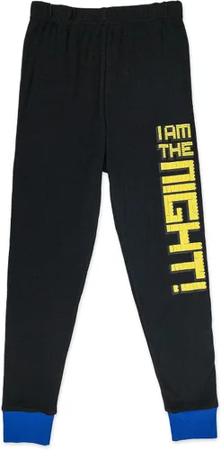 Vista 3 de LEGO Batman Movie - Conjunto de pijama para niño, 4 piezas, 100% algodón, tallas 4 a 10