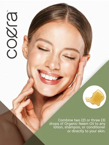 Vista 8 de Coera Aceite de neem para piel, cabello y uñas, 4 onzas líquidas, certificado orgánico, libre de parabenos, SLS y fragancias